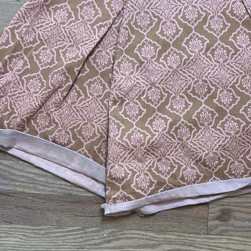 Free People Throw It Back Reversible Flare Jeans in Pink Combo